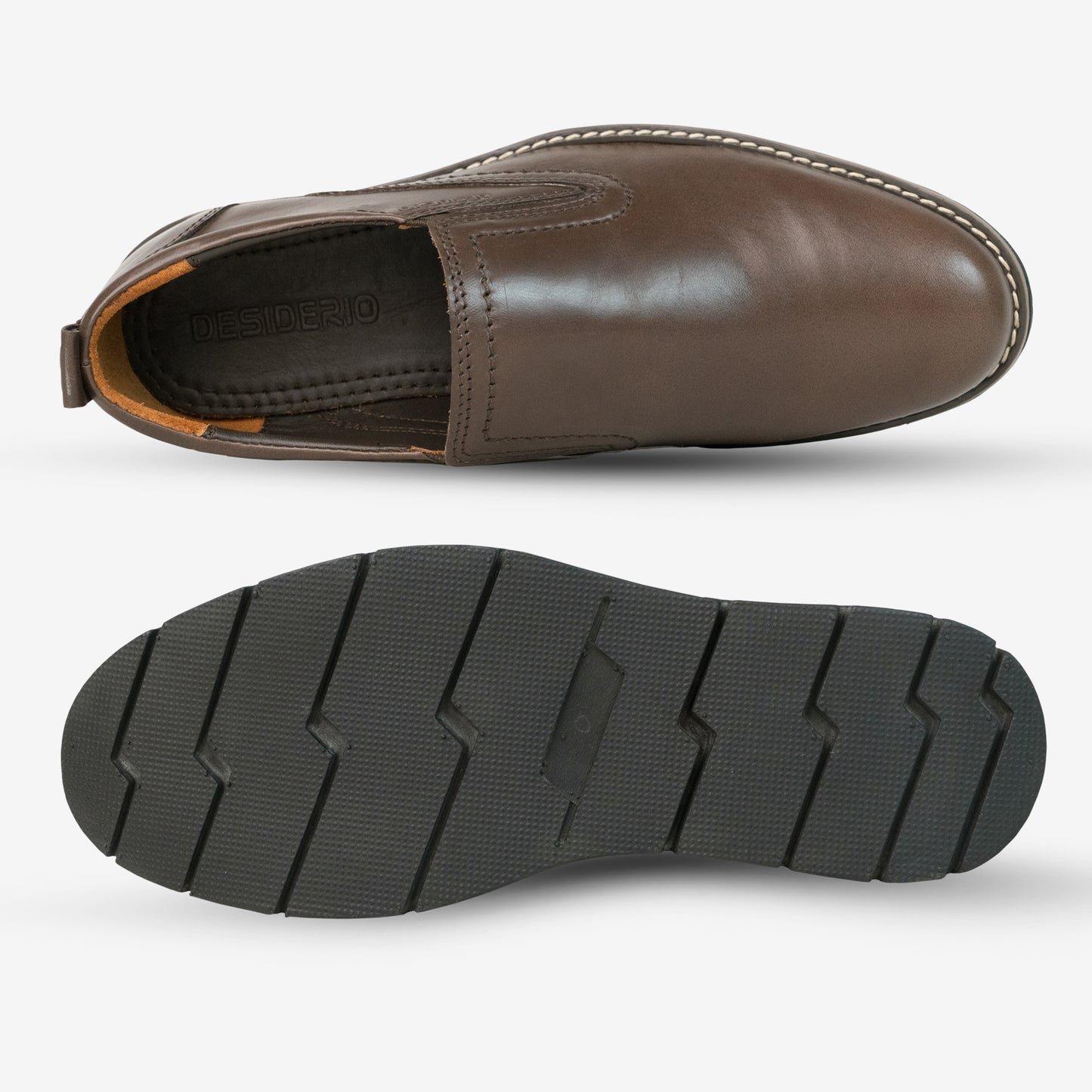 Cow Leather Pull-up Loafer NX-12
