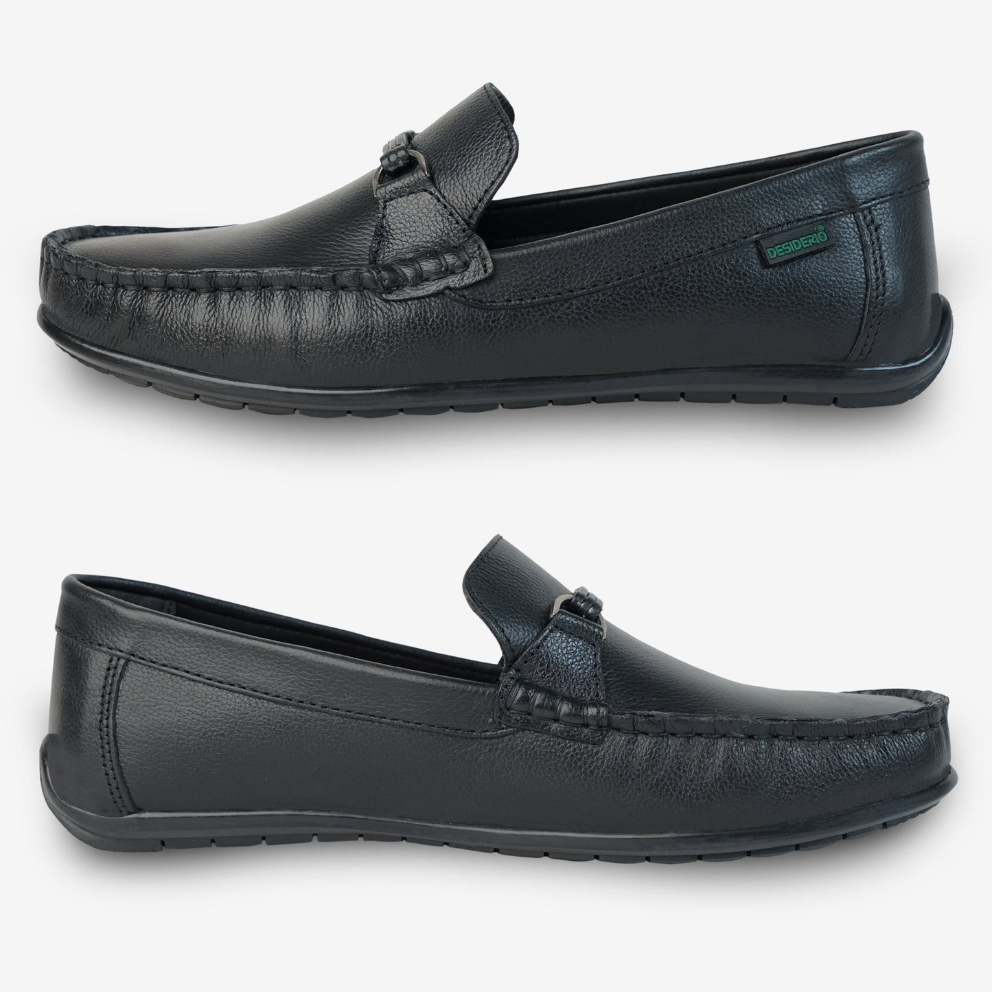 Cow Leather Milled Driving Shoes D-15