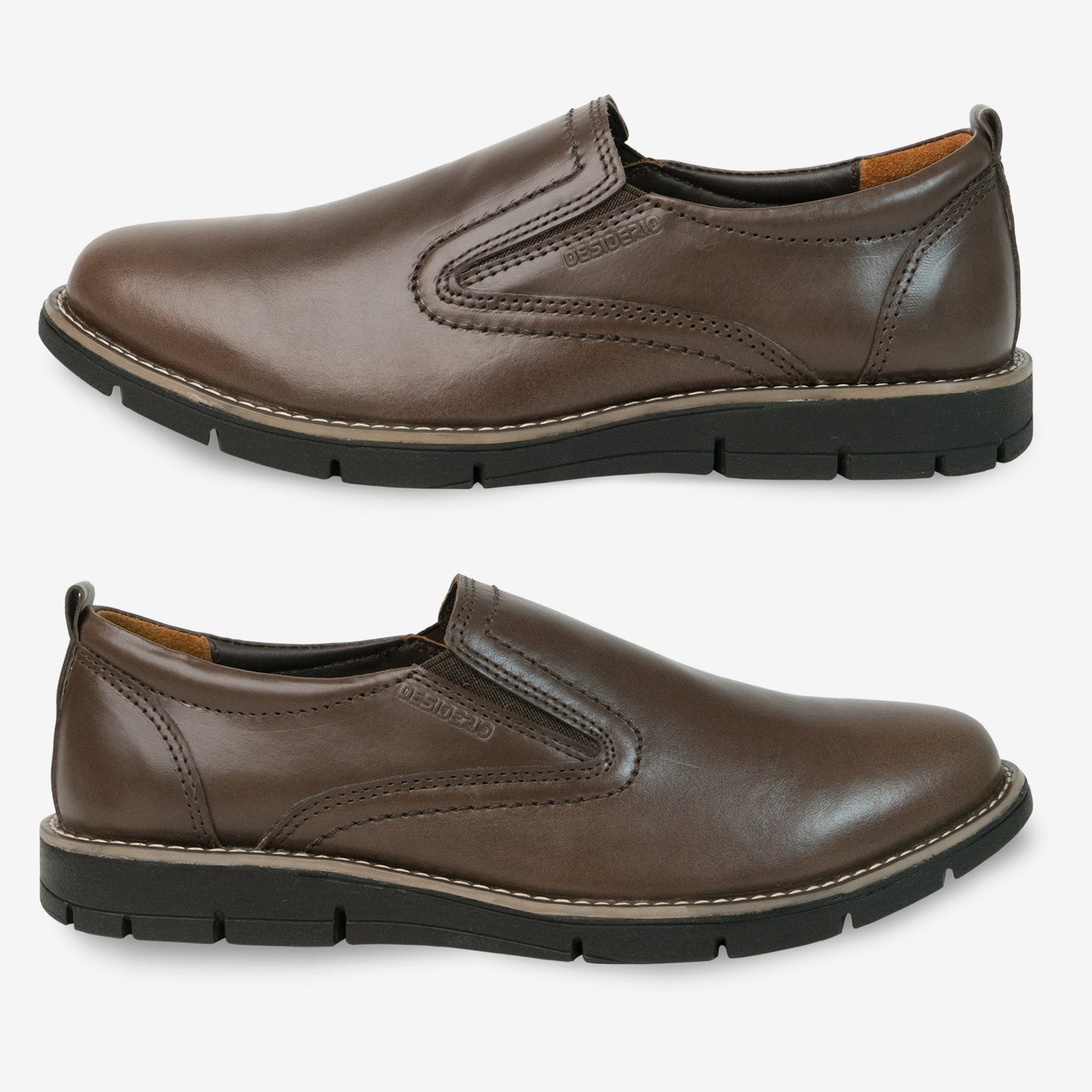 Cow Leather Pull-up Loafer NX-12