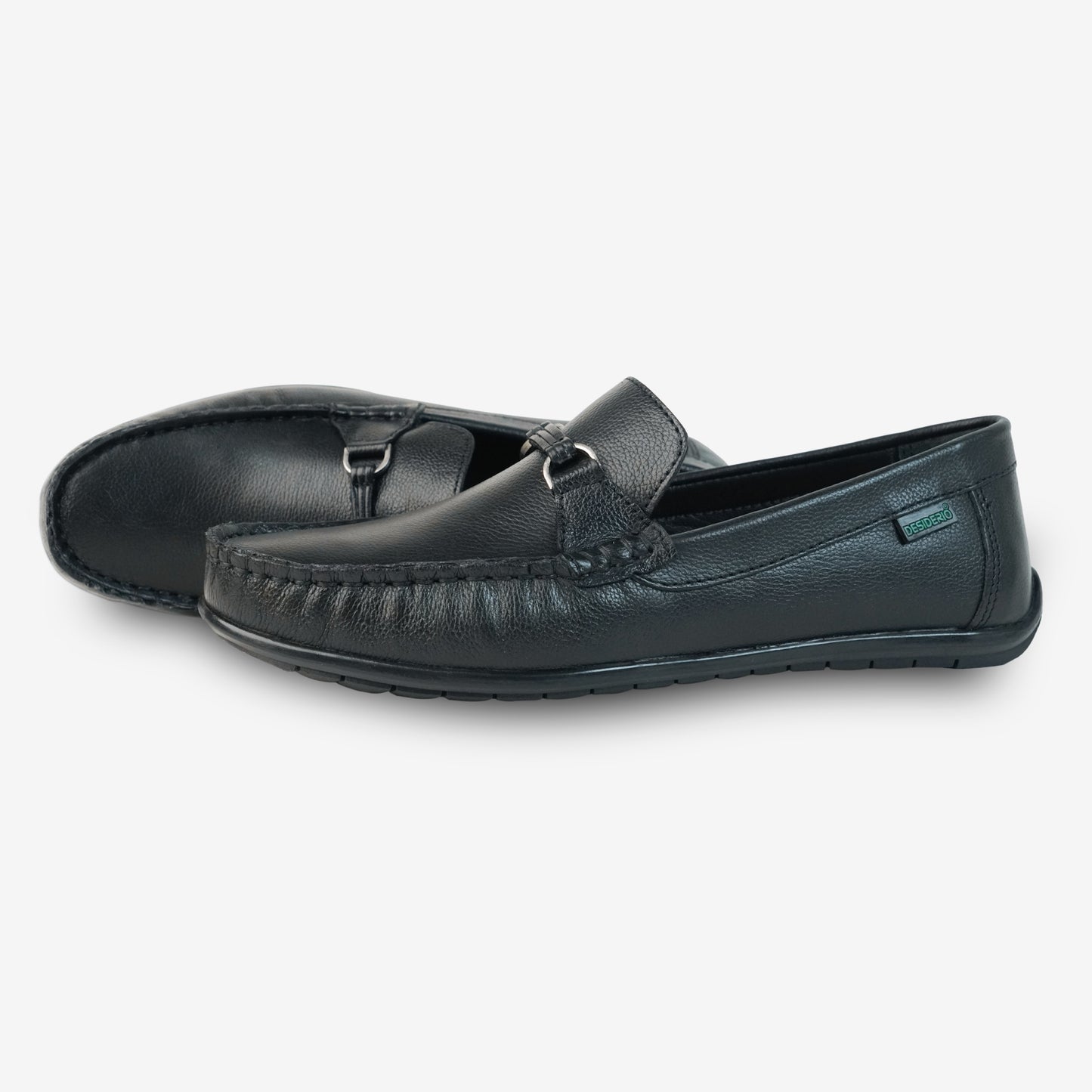Cow Leather Milled Driving Shoes D-15