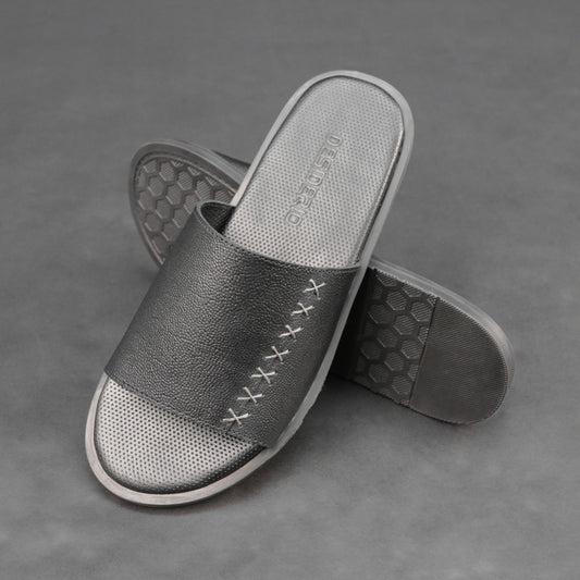 Cow printed leather shoes with breathable goat leather lining, cushioned leather and EVA insole, and durable TPR sole for comfort, support, and grip.
