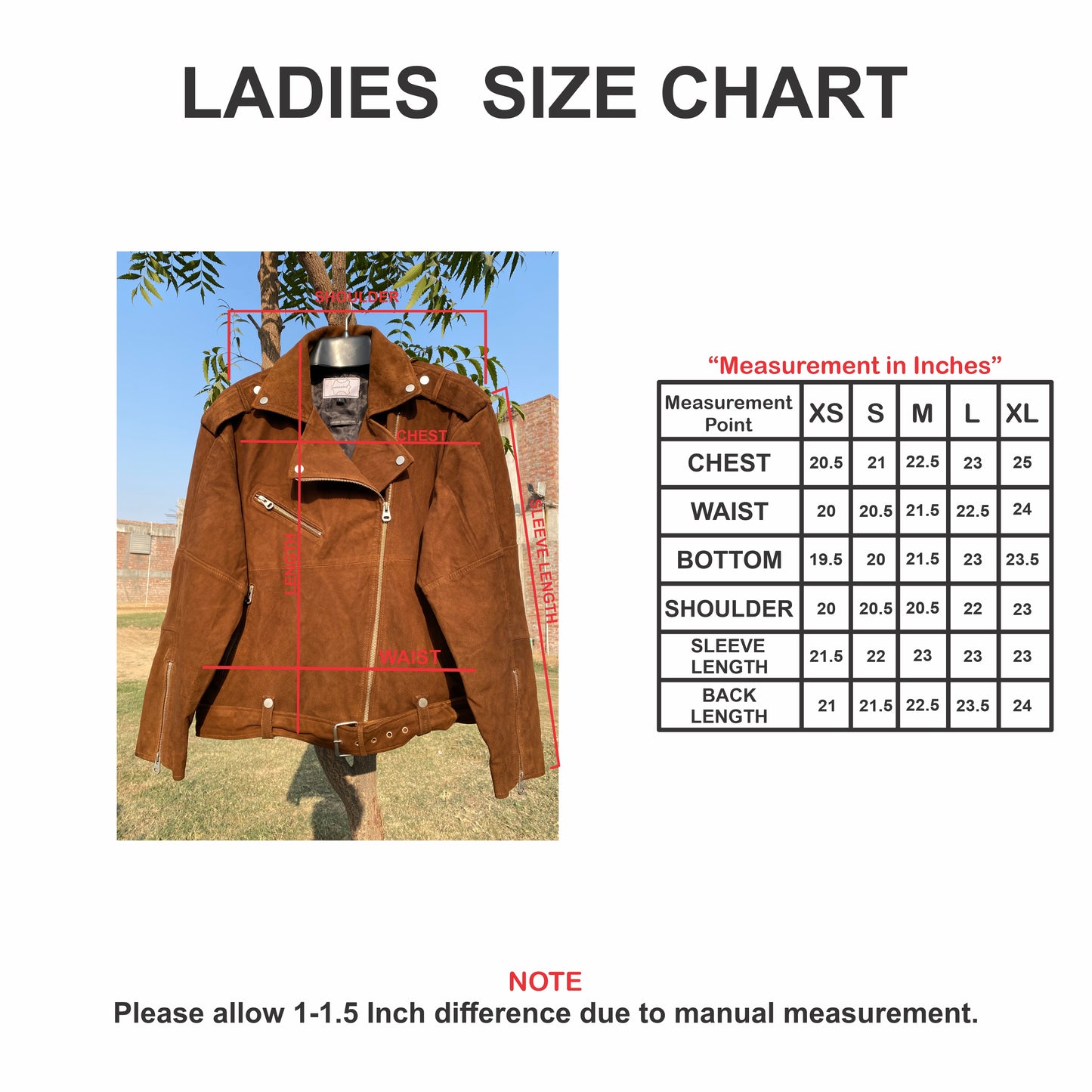 Real Goat Suede Perfecto Jacket (Minor Fault)