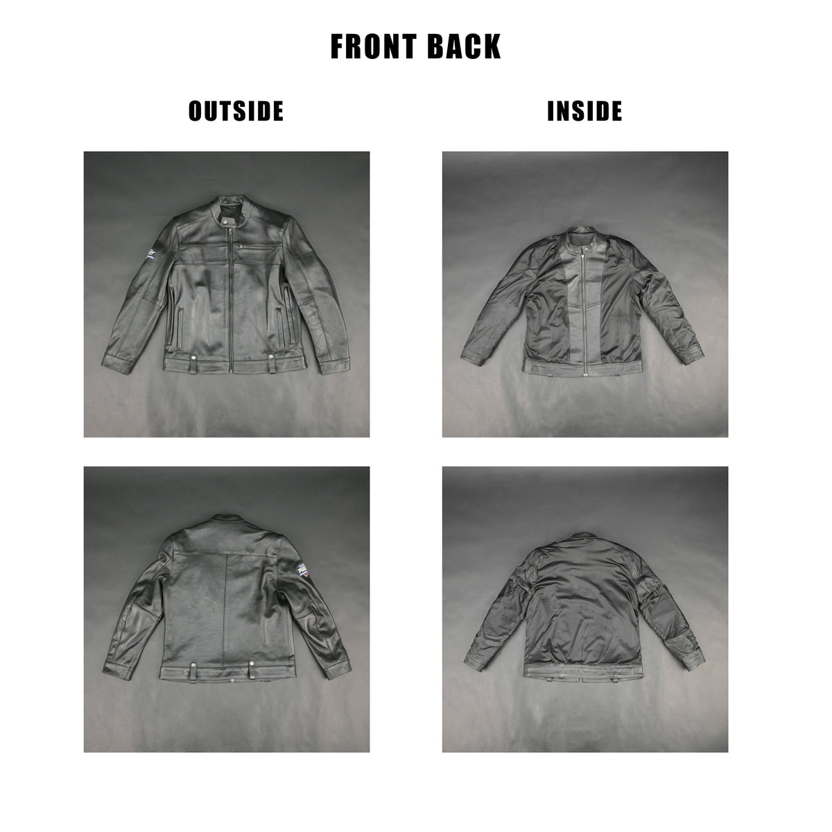 Cogobush Premium Black Real Leather Motorcycle Biker Jacket with Armor Pockets #Desiderio #LeatherJacket #MotorcycleJacket #BikerJacket #GenuineLeather #RidingGear #MensFashion #PremiumLeather