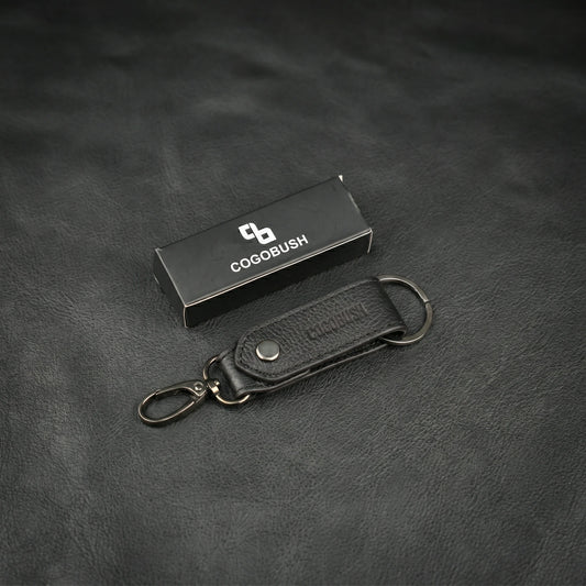 Genuine Leather Black Key Holder With Swivel Clip & Key Ring
#Desiderio #DesiderioShoes #BlackKeyHolder #GenuineLeather #LeatherAccessories #KeyRing #PremiumLeather #MensAccessories