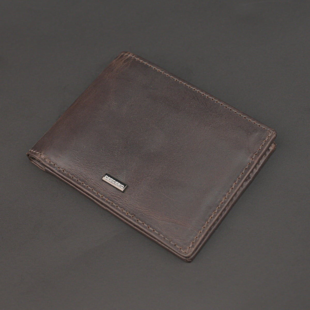 Genuine Leather Wallet for Men – Chocolate #Desiderio #LeatherWallet #MensWallet #GenuineLeather #ChocolateWallet #MensAccessories