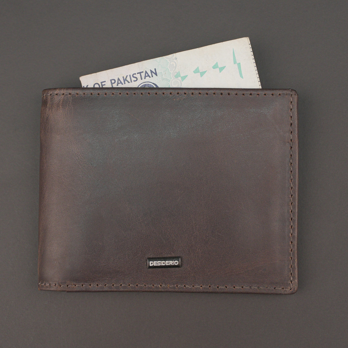 Genuine Leather Wallet for Men – Chocolate #Desiderio #LeatherWallet #MensWallet #GenuineLeather #ChocolateWallet #MensAccessories