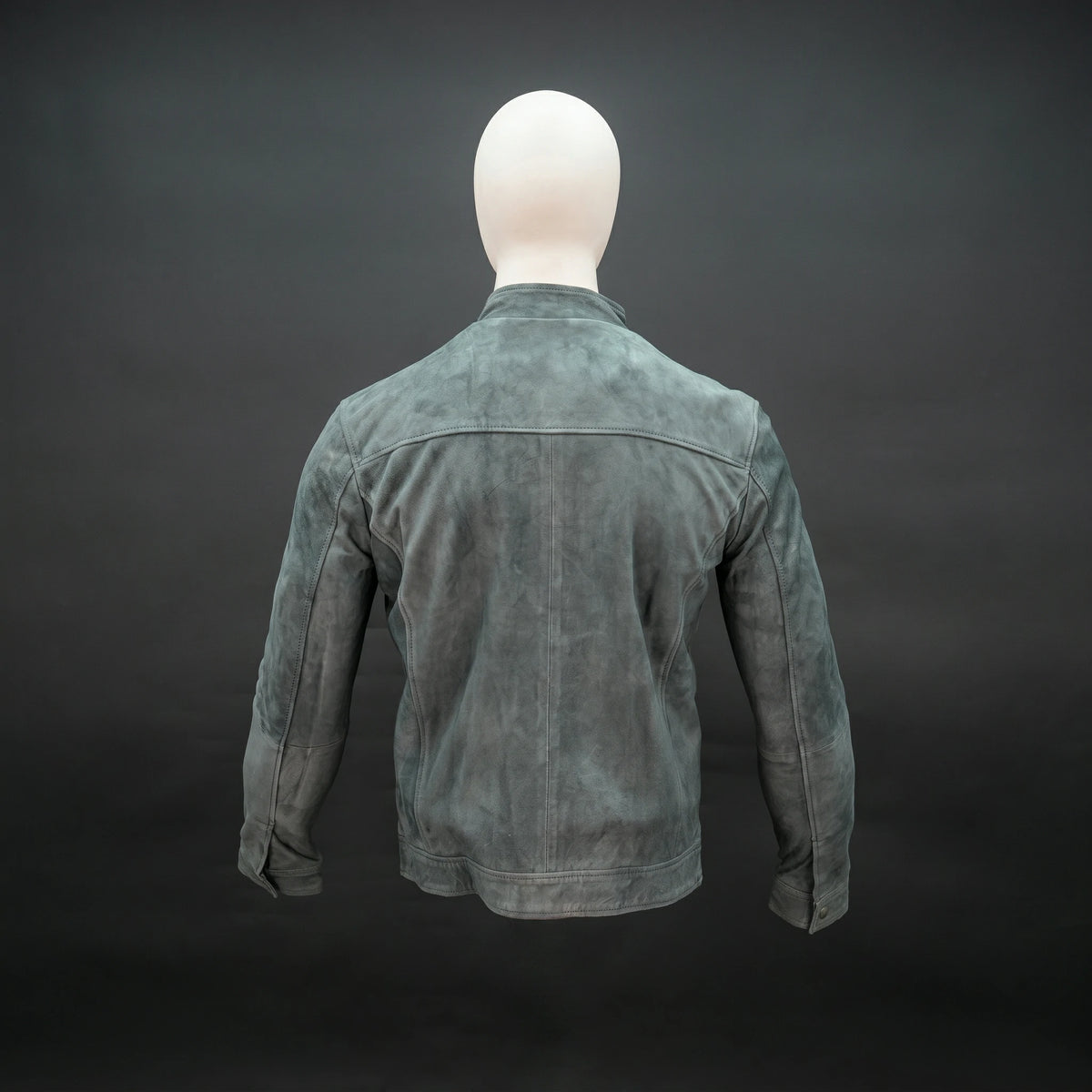 Mens Forest Suede Bomber Jacket - Zip-Up Mandarin Collar Jacket
#Desiderio #SuedeJacket #BomberJacket #MensJacket #FashionOuterwear