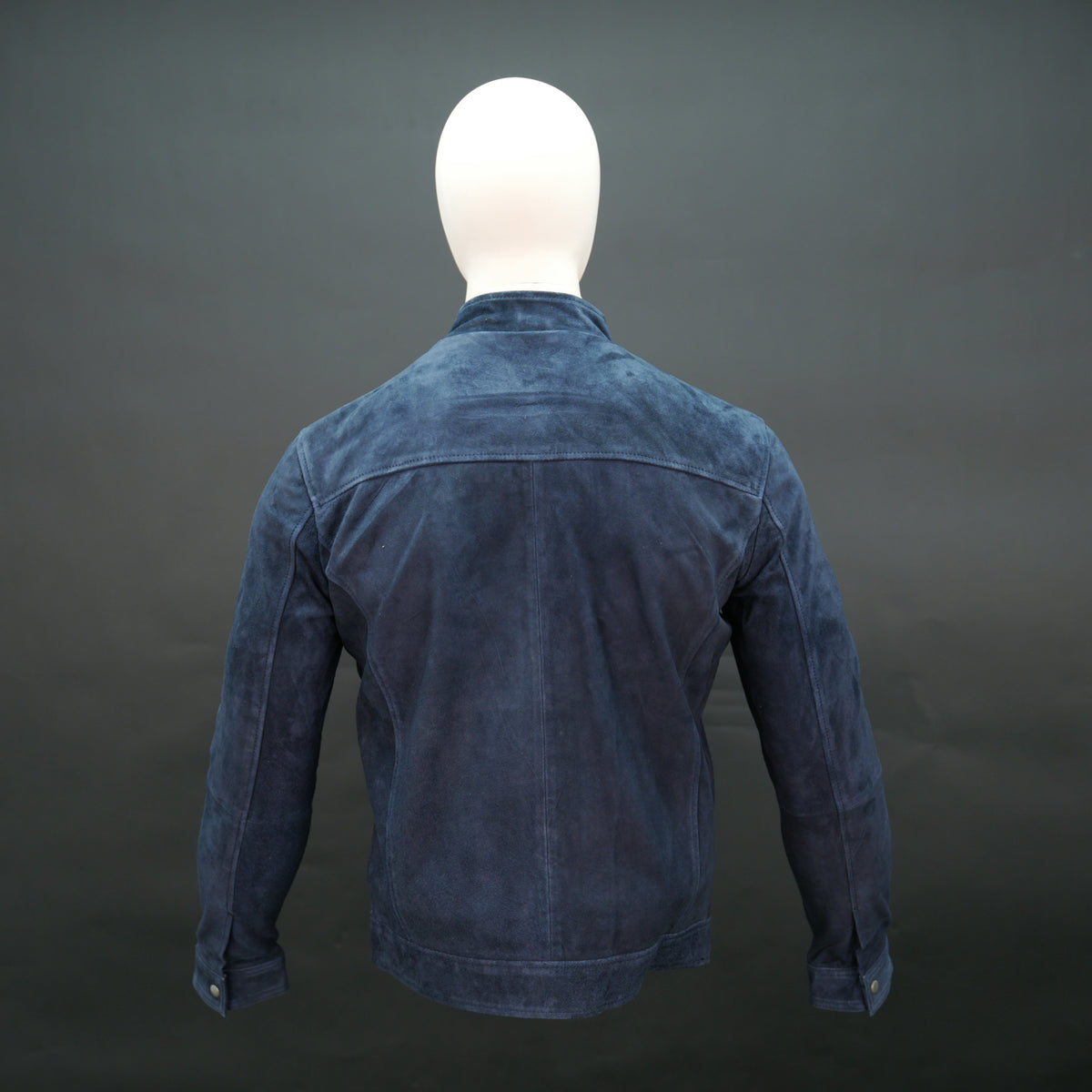 Men's Navy Blue Suede Zip-Up Jacket – Slim Fit Casual Biker Style
#Desiderio #SuedeJacket #MensFashion #BikerStyle #CasualWear