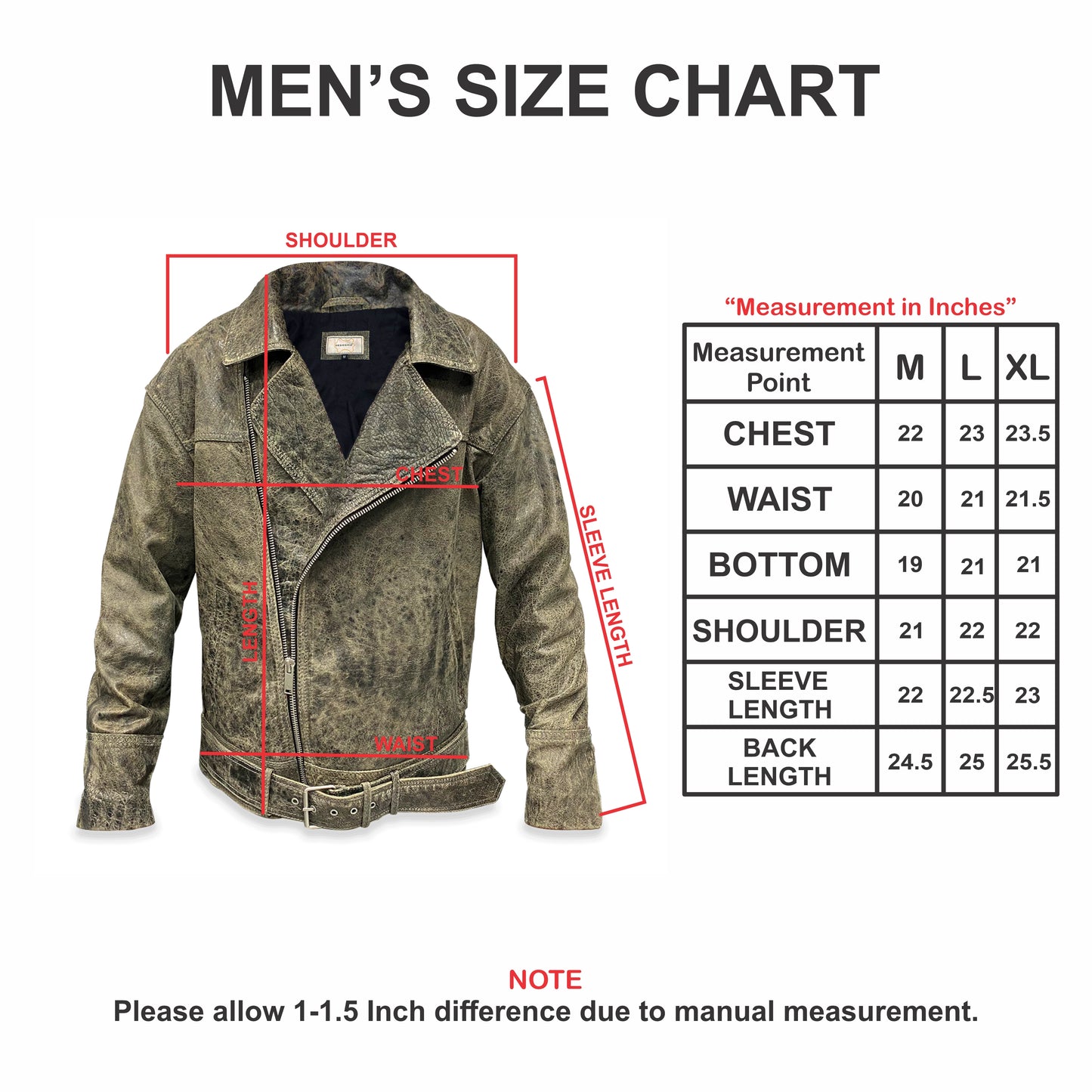 Real Cow Leather Perfecto Jacket