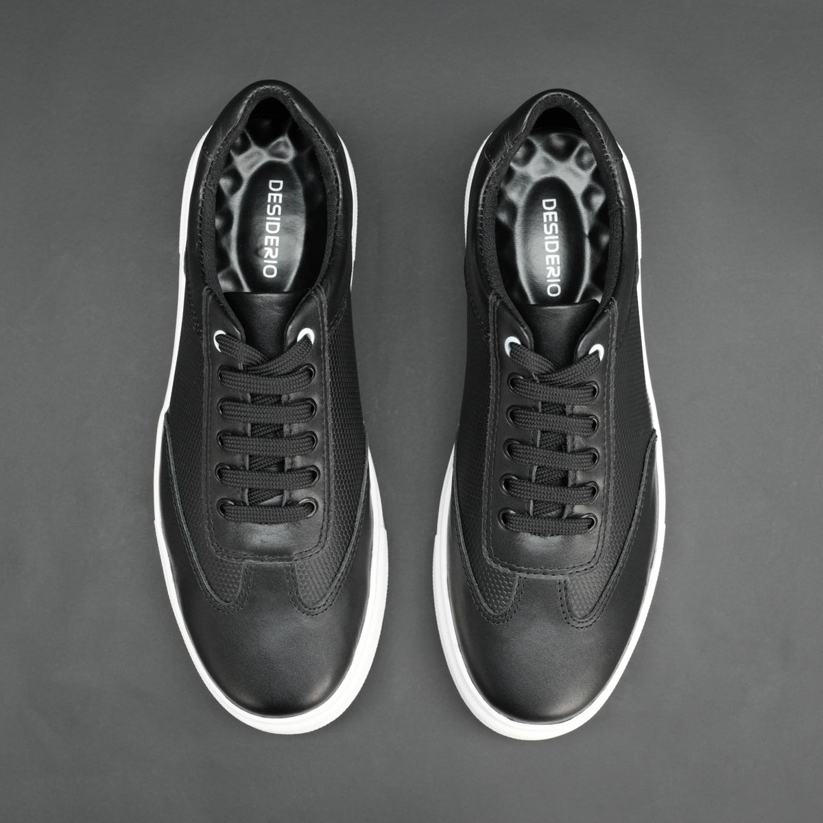 Real Leather Lace up Sneakers
#Desiderio #DesiderioShoes #LeatherShoes #CasualShoes #LaceUpShoes #SneakerShoes #GenuineLeather #MensFootwear