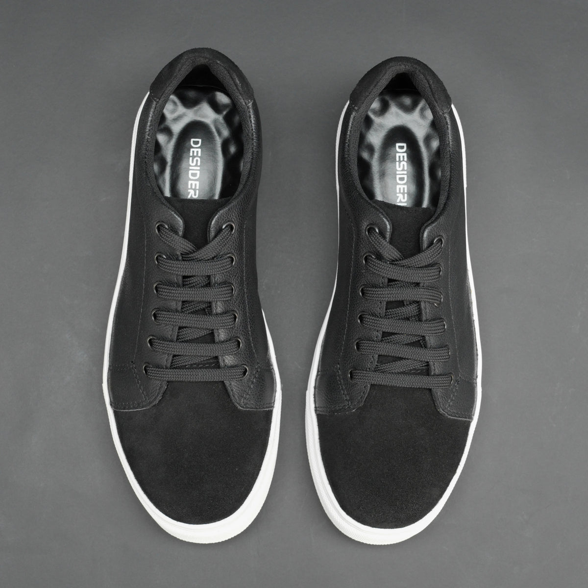 Real Leather & Cow Suede leather Sneaker Shoes #Desiderio #DesiderioShoes #LeatherShoes #CasualShoes #SneakerShoes #MensFootwear #GenuineLeather #CowSuede