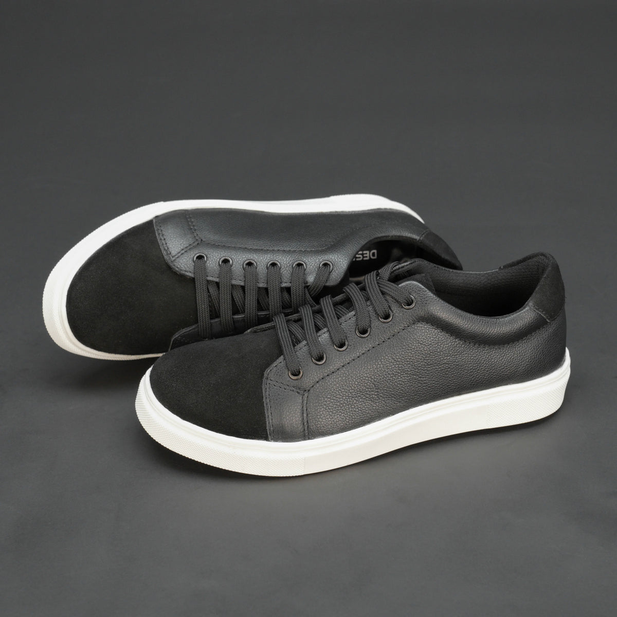 Real Leather & Cow Suede leather Sneaker Shoes #Desiderio #DesiderioShoes #LeatherShoes #CasualShoes #SneakerShoes #MensFootwear #GenuineLeather #CowSuede