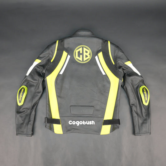 Cogobush CB Motorcycle Riding Jacket with Ventilation & Armor Pockets #Desiderio #MotorcycleJacket #RidingGear #BikerJacket #SafetyGear