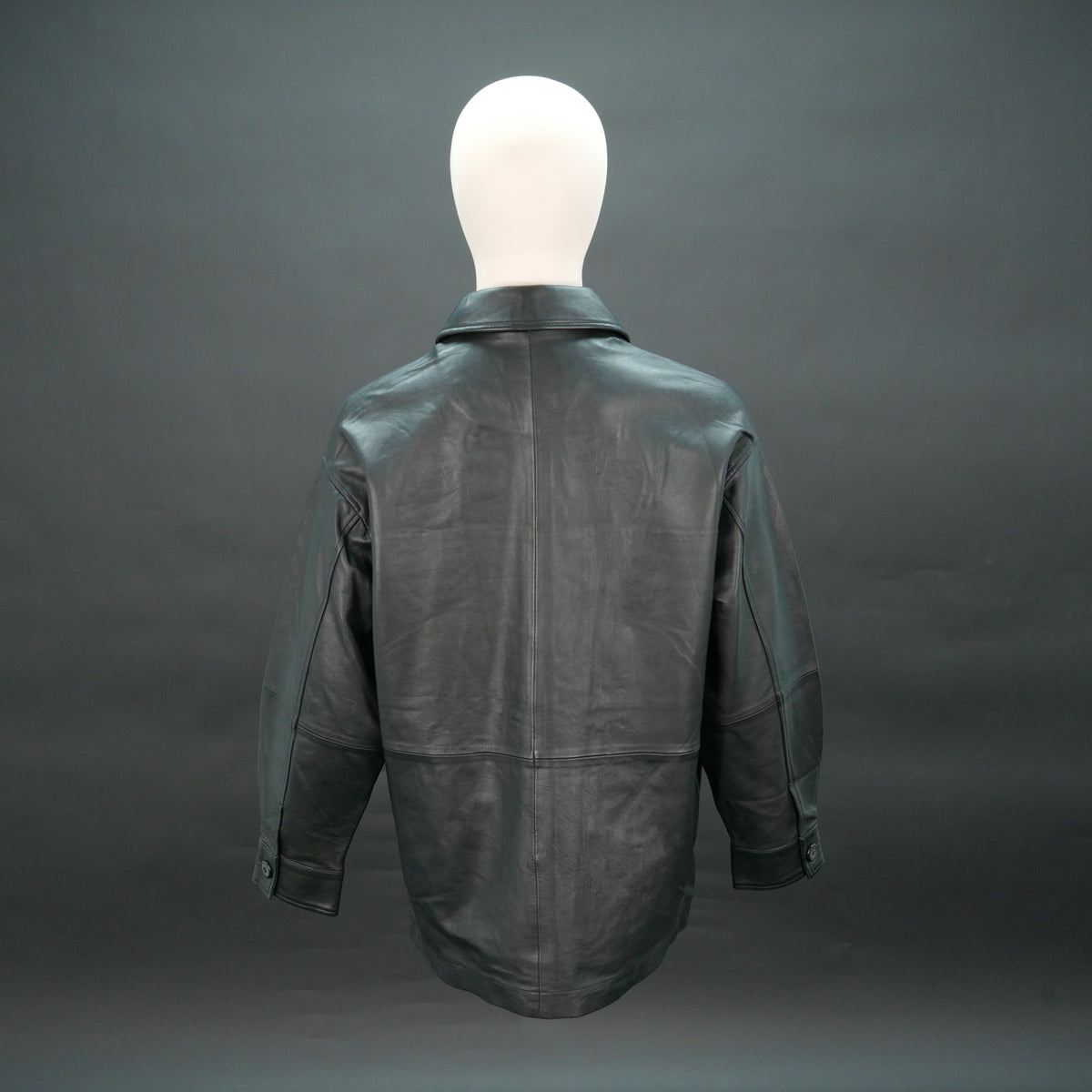 Women’s Premium Black Leather Overshirt Jacket - Button Down Casual Leather Shacket
#Desiderio #LeatherJacket #Overshirt #Shacket #WomensFashion