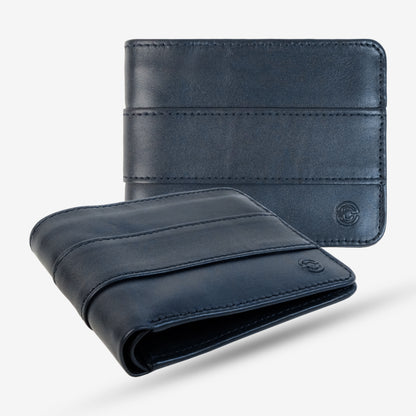 Art: 821 Men's Bi fold Leather Wallet
