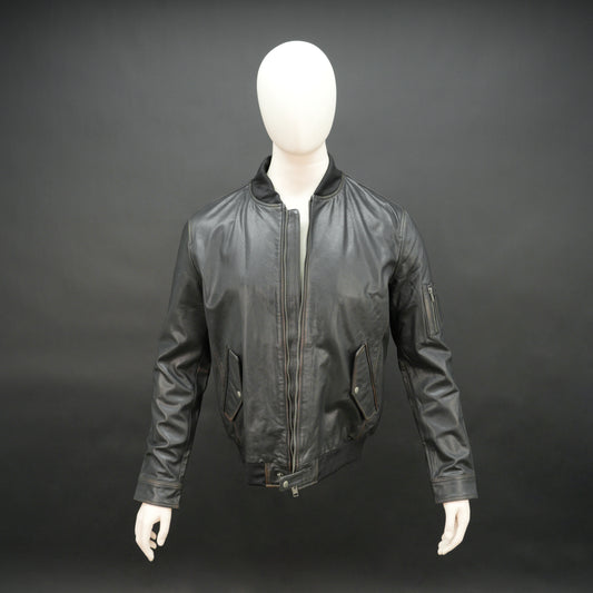 Real Leather Black Jacket