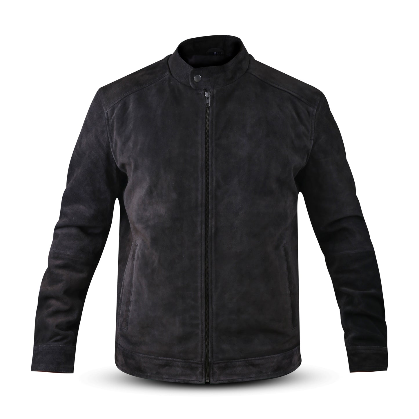 Cow Leather Jacket for Men's Fashion Stylish Slim Fit Suede Leather Jacket (Desi-Walo)
