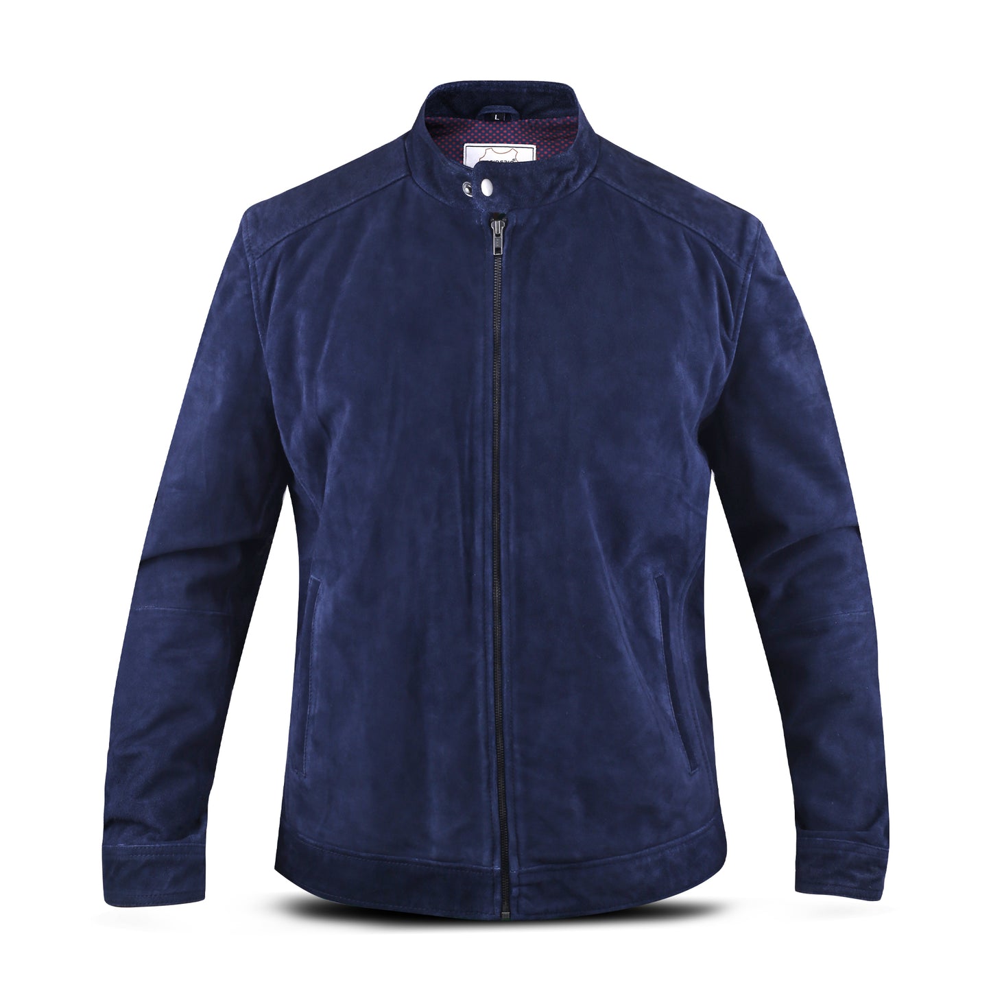 Cow Leather Jacket for Men's Fashion Stylish Slim Fit Suede Leather Jacket (Desi-Walo)