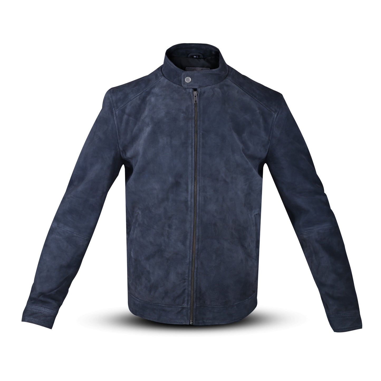 Cow Leather Jacket for Men's Fashion Stylish Slim Fit Suede Leather Jacket (Desi-Walo)