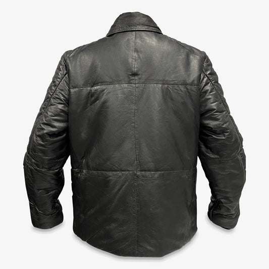 Sheep Leather Puffer Jacket