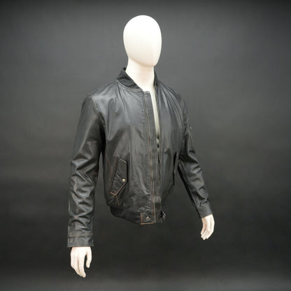 Real Leather Black Jacket