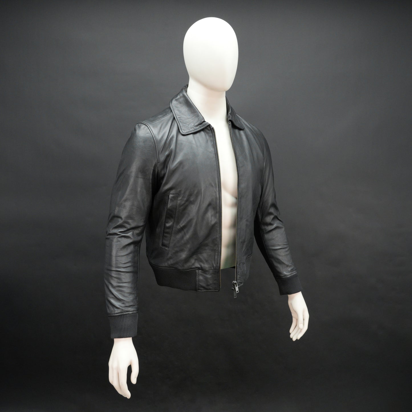 Mens Real Leather Jacket 4720-405