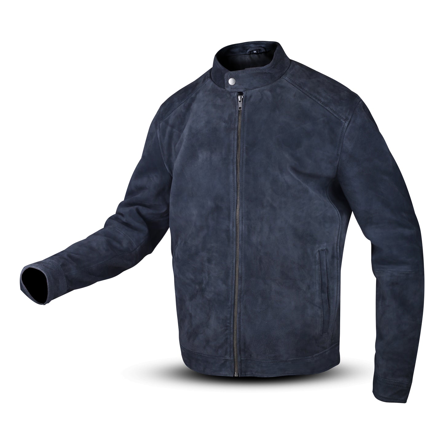 Cow Leather Jacket for Men's Fashion Stylish Slim Fit Suede Leather Jacket (Desi-Walo)