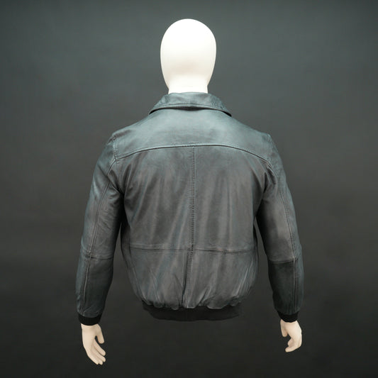 Real Leather Flap Pocekt Jacket