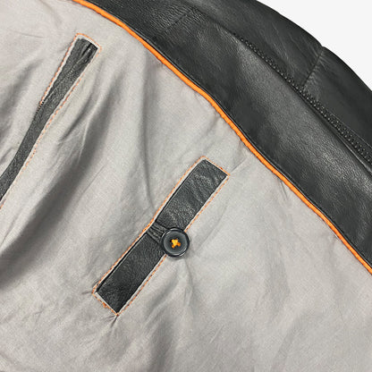 Sheep Leather Puffer Jacket
