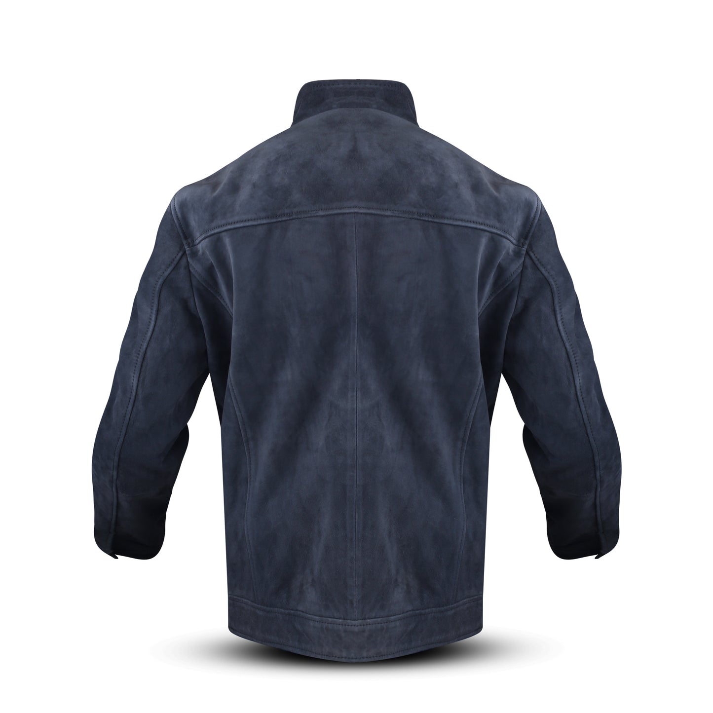 Cow Leather Jacket for Men's Fashion Stylish Slim Fit Suede Leather Jacket (Desi-Walo)