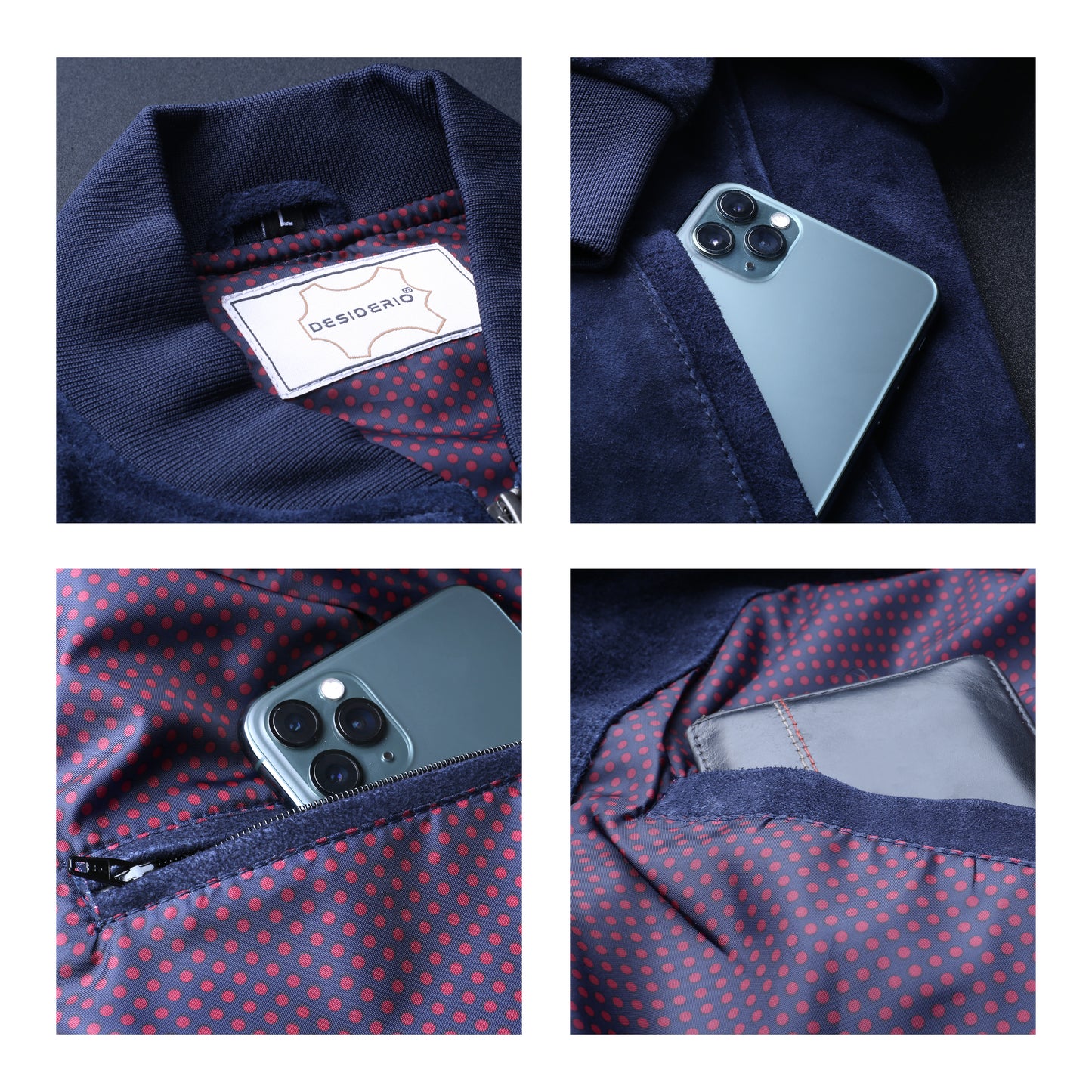 Cow Leather Jacket for Men's Fashion Stylish Slim Fit Suede Leather Jacket (Desi-Walo)