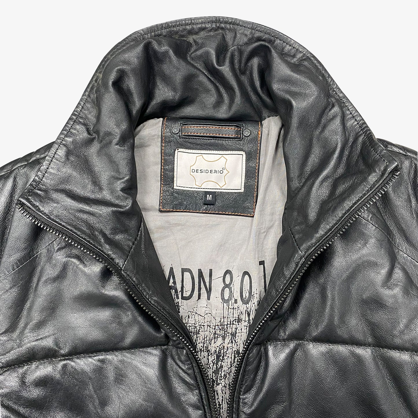 Sheep Leather Puffer Jacket