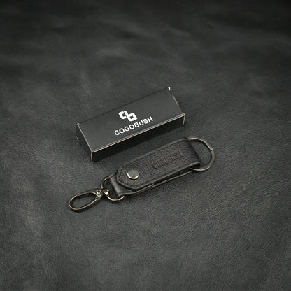 Genuine Leather Black Key Holder With Swivel Clip & Key Ring
#Desiderio #DesiderioShoes #BlackKeyHolder #GenuineLeather #LeatherAccessories #KeyRing #PremiumLeather #MensAccessories