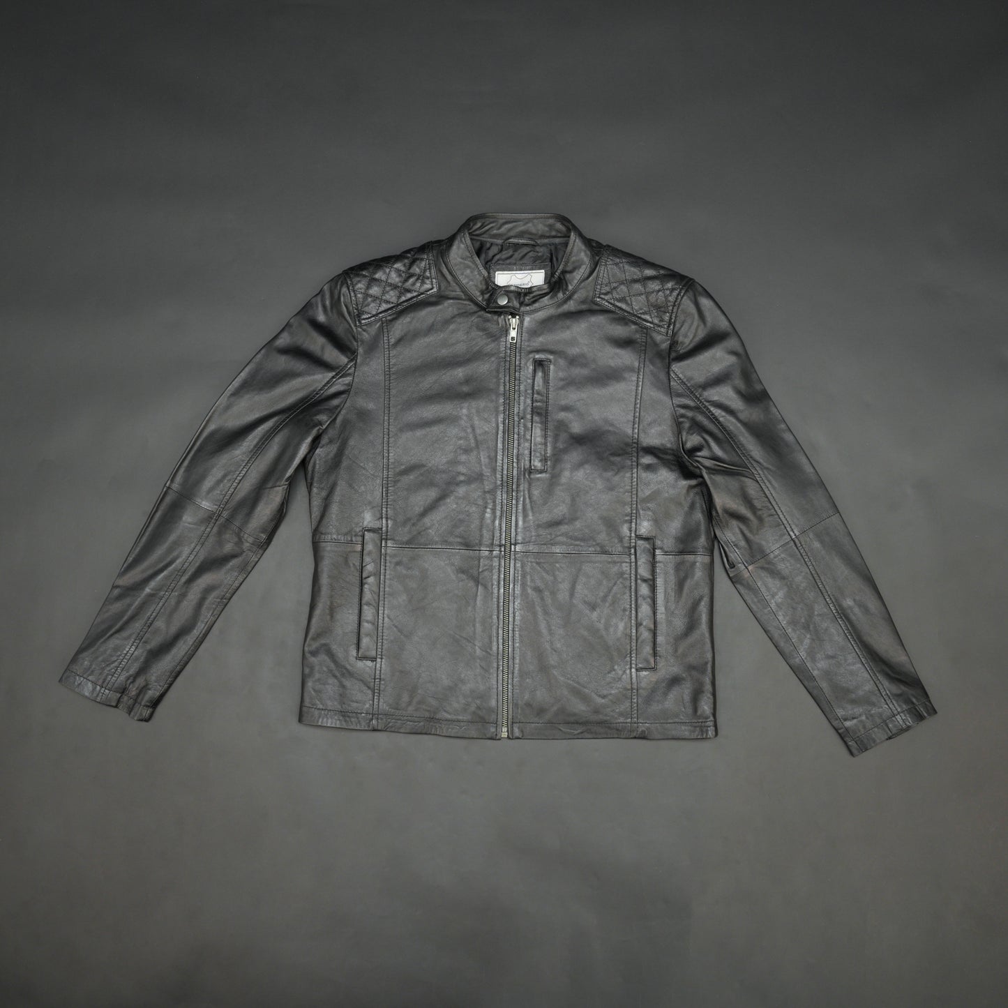 Real Leather Black Jacket