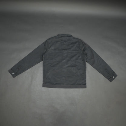 Men's Finger Printed Denim Jacket