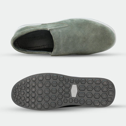 Cow Leather Suede Loafer PRT-01