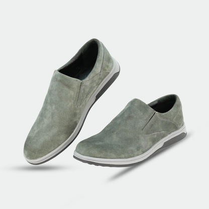 Cow Leather Suede Loafer PRT-01