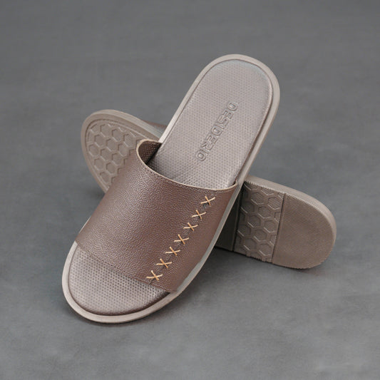 Cow printed leather shoes with soft goat leather lining, leather and EVA cushioned insole, and durable TPR sole for comfort, support, and traction.