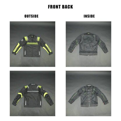 Cogobush Black & Neon Yellow Mesh Motorcycle Riding Jacket
#Desiderio #MotorcycleJacket #MeshJacket #RidingGear #BikerStyle #SummerRiding #ProtectiveGear #MotorcycleApparel
