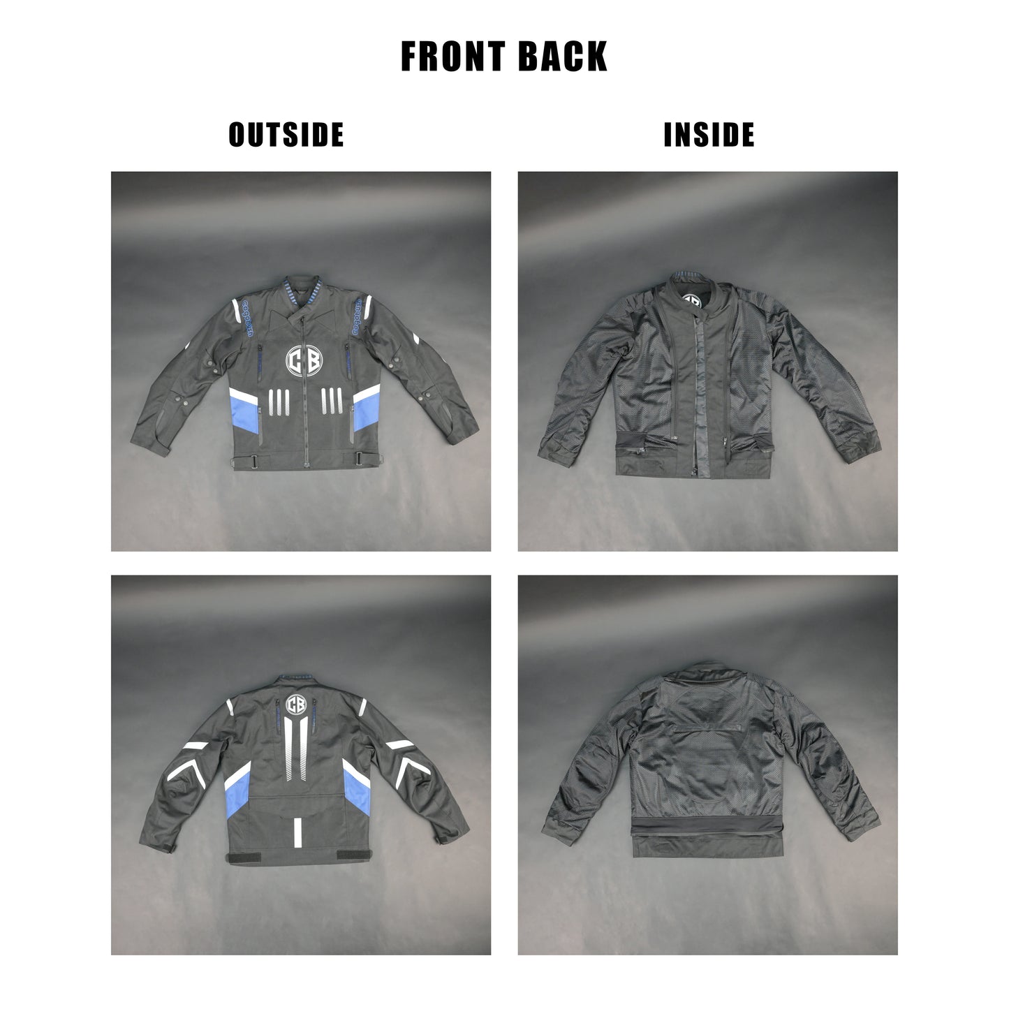 Cogobush CB Grey & Blue Mesh Motorcycle Riding Jacket with Armor Pockets & Reflective Safety
#Desiderio #MotorcycleJacket #MeshJacket #RidingGear #ReflectiveSafety #ArmorReady #BikerStyle #ProtectiveGear