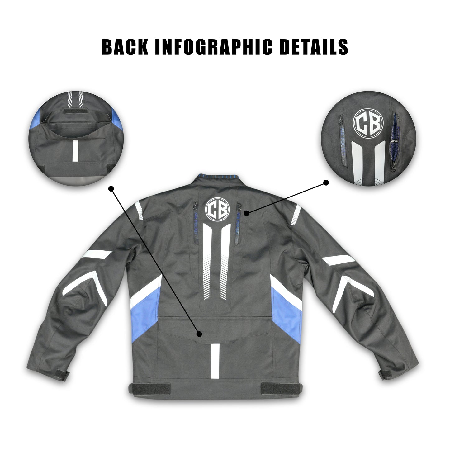 Cogobush CB Grey & Blue Mesh Motorcycle Riding Jacket with Armor Pockets & Reflective Safety
#Desiderio #MotorcycleJacket #MeshJacket #RidingGear #ReflectiveSafety #ArmorReady #BikerStyle #ProtectiveGear