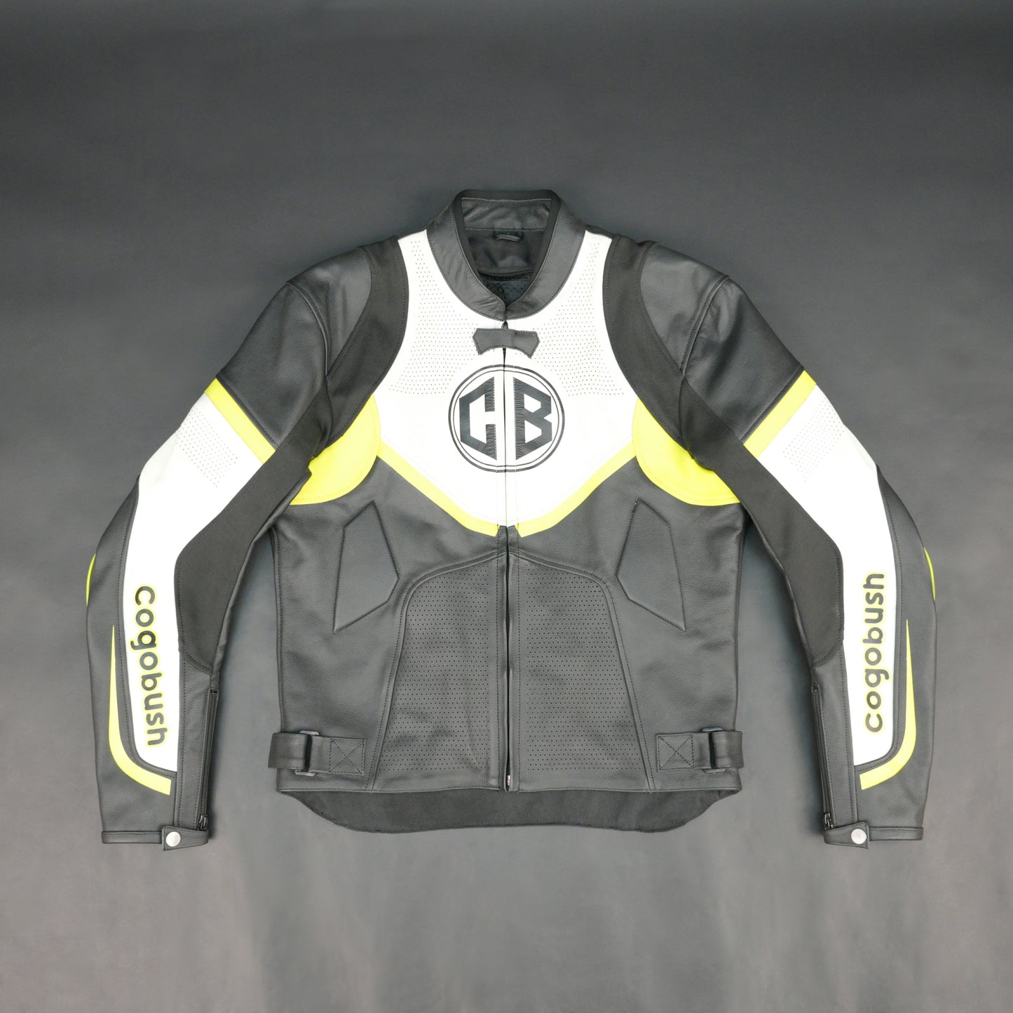 Cogobush CB Motorcycle Riding Jacket with Ventilation & Armor Pockets #Desiderio #MotorcycleJacket #RidingGear #ArmorReady #VentilatedJacket #BikerStyle #ProtectiveGear #MotorcycleApparel