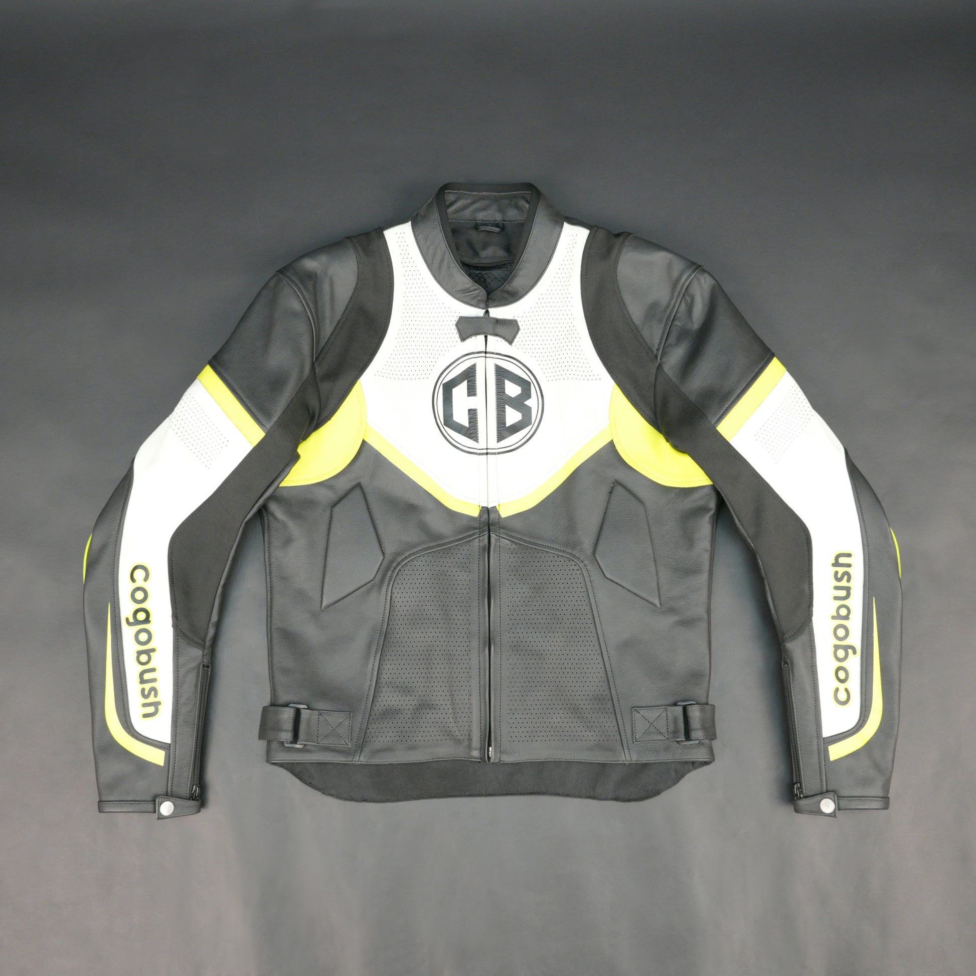 Cogobush CB Motorcycle Riding Jacket with Ventilation & Armor Pockets #Desiderio #MotorcycleJacket #RidingGear #ArmorReady #VentilatedJacket #BikerStyle #ProtectiveGear #MotorcycleApparel