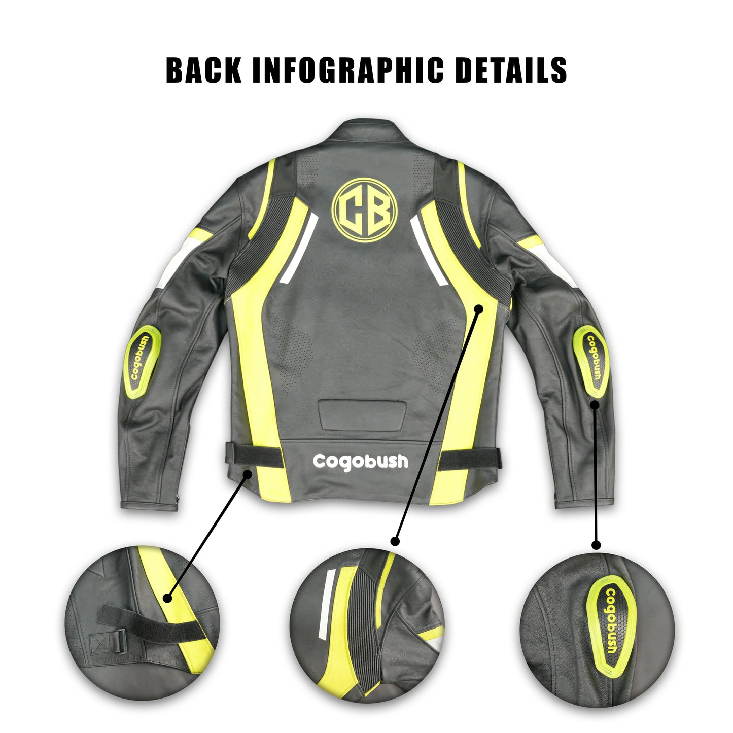 Cogobush CB Motorcycle Riding Jacket with Ventilation & Armor Pockets #Desiderio #MotorcycleJacket #RidingGear #ArmorReady #VentilatedJacket #BikerStyle #ProtectiveGear #MotorcycleApparel