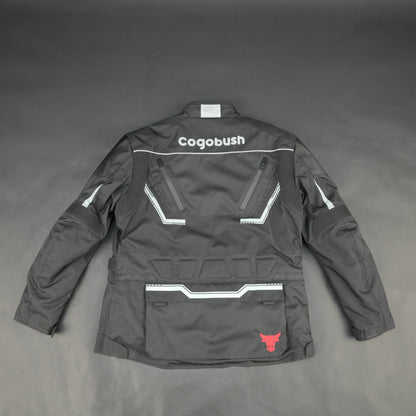 Cogobush Grey Tactical Adventure Motorcycle Riding Jacket
#Desiderio #MotorcycleJacket #AdventureRiding #TacticalJacket #RidingGear #BikerStyle #ProtectiveGear #MotorcycleApparel