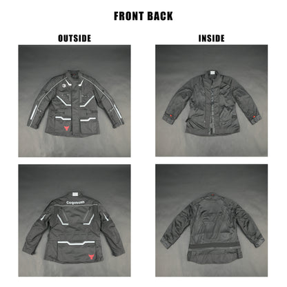 Cogobush Grey Tactical Adventure Motorcycle Riding Jacket
#Desiderio #MotorcycleJacket #AdventureRiding #TacticalJacket #RidingGear #BikerStyle #ProtectiveGear #MotorcycleApparel
