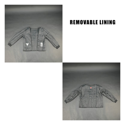 Cogobush Grey Tactical Adventure Motorcycle Riding Jacket
#Desiderio #MotorcycleJacket #AdventureRiding #TacticalJacket #RidingGear #BikerStyle #ProtectiveGear #MotorcycleApparel