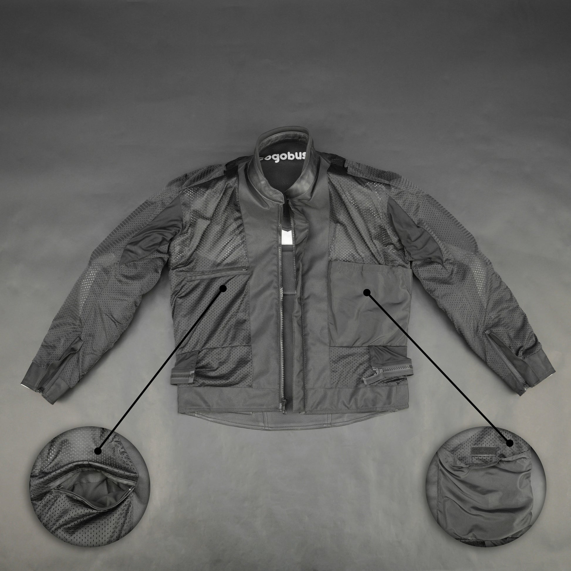 Cogobush Grey & White Checkered Racing Motorcycle Jacket with Armor Pockets #Desiderio #MotorcycleJacket #RacingJacket #RidingGear #ArmorReady #BikerStyle #ProtectiveGear #MotorcycleApparel