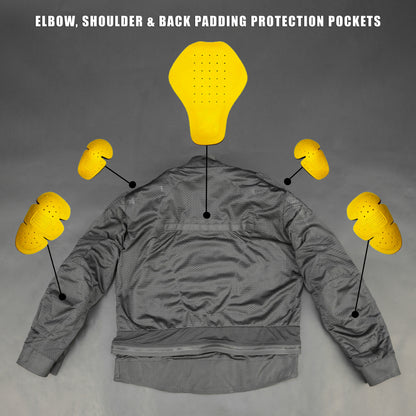 Cogobush Grey & White Checkered Racing Motorcycle Jacket with Armor Pockets #Desiderio #MotorcycleJacket #RacingJacket #RidingGear #ArmorReady #BikerStyle #ProtectiveGear #MotorcycleApparel