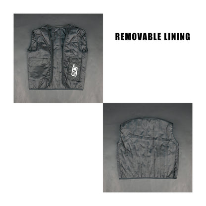 Cogobush Mens Grey Quilted Leather Motorcycle Jacket with Reflective Strips - Premium Biker Rider Jacket #Desiderio #LeatherJacket #MotorcycleJacket #BikerJacket #GenuineLeather #MotorcycleGear #MensFashion #ReflectiveGear